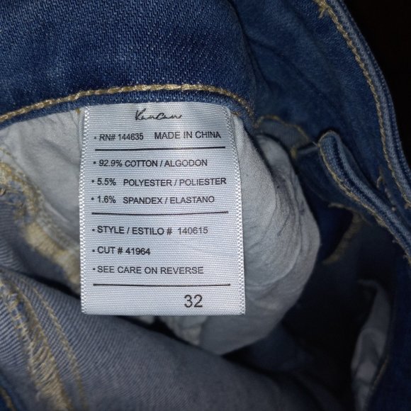 Kancan Curvy skinny jeans size 32 regular (16-18 curvy) - Picture 6 of 8